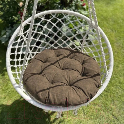 Подушка для садовой мебели Pasionaria Тина 60см (коричневый)