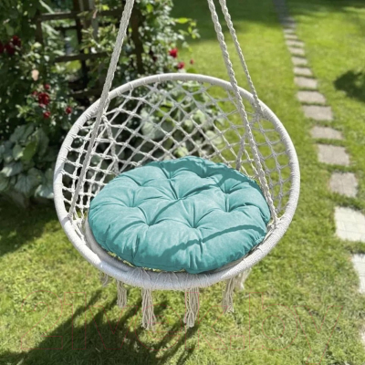 Подушка для садовой мебели Pasionaria Тина 60см (небесно-голубой)