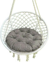Подушка для садовой мебели Pasionaria Тина 60см (серый) - 