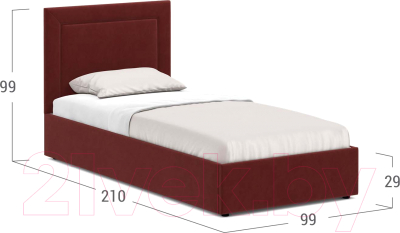 Односпальная кровать Moon Family 1258 / MF009018