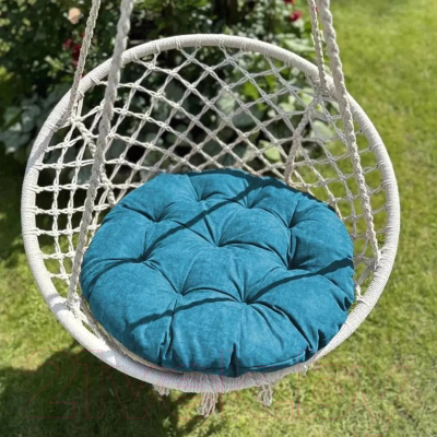Подушка для садовой мебели Pasionaria Тина 60см (бирюзовый)