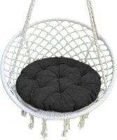 Подушка для садовой мебели Pasionaria Тина 60см (черный) - 