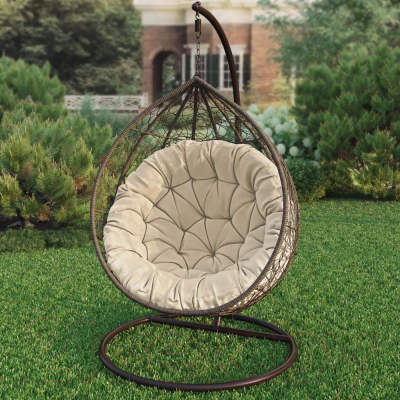 Подушка для садовой мебели Pasionaria Билли 115см (серо-бежевый)