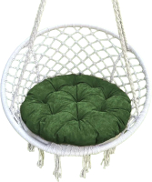 Подушка для садовой мебели Pasionaria Тина 60см (изумрудный) - 