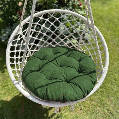 Подушка для садовой мебели Pasionaria Тина 60см (изумрудный)