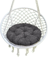 Подушка для садовой мебели Pasionaria Тина 60см (темно-серый) - 
