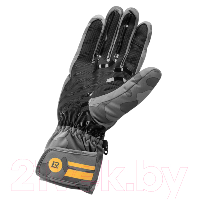 Велоперчатки RockBros S233C (L, черный/серый/желтый)