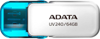 Usb flash накопитель A-data UV240 64GB (AUV240-64G-RWH) - 