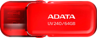 Usb flash накопитель A-data UV240 64GB (AUV240-64G-RRD) - 