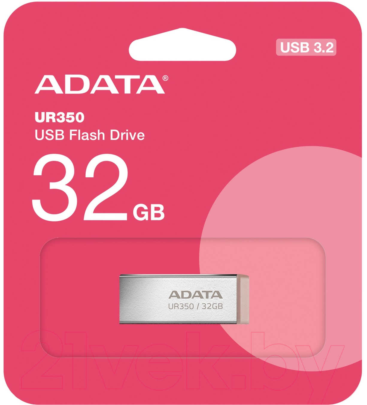 USB flash накопитель A-data UR350 32GB (UR350-32G-RSR/BG) — фото 4