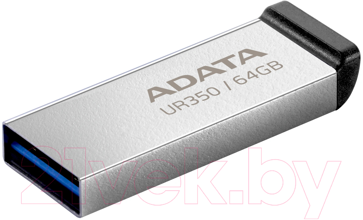 USB flash накопитель A-data UR350 64GB (UR350-64G-RSR/BK) — фото 3