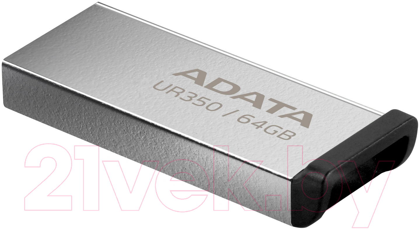 USB flash накопитель A-data UR350 64GB (UR350-64G-RSR/BK) — фото 4