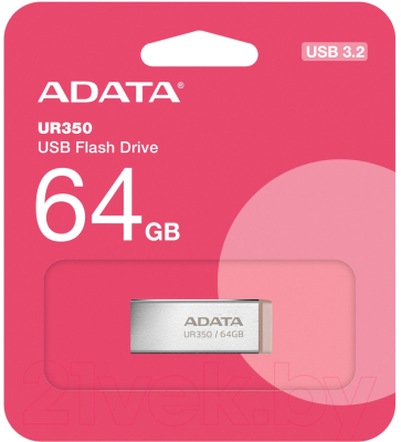 Usb flash накопитель A-data UR350 64GB (UR350-64G-RSR/BG)