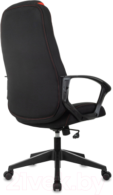 Кресло геймерское Бюрократ Zombie 200 (черный/красный)