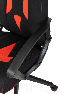 Кресло геймерское Бюрократ Zombie 200 (черный/красный)