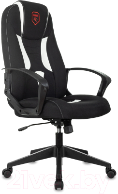 Кресло геймерское Бюрократ Zombie 200 (черный/белый)