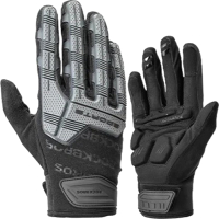 Велоперчатки RockBros S210-1 (S, черный/серый) - 