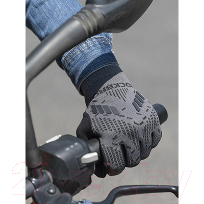 Велоперчатки RockBros S255-1 (XL, серый)