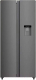Холодильник с морозильником Hyundai CS4086F (нержавеющая сталь) - 