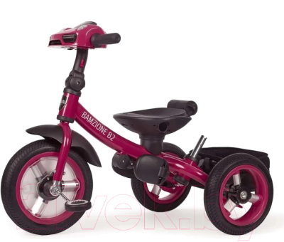 Трехколесный велосипед с ручкой Nuovita Bamzione B2 (пурпурный)