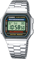 Часы наручные мужские Casio A-168WA-1A2 - 
