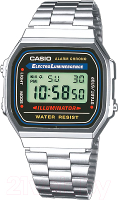 Часы наручные мужские Casio A-168WA-1A2