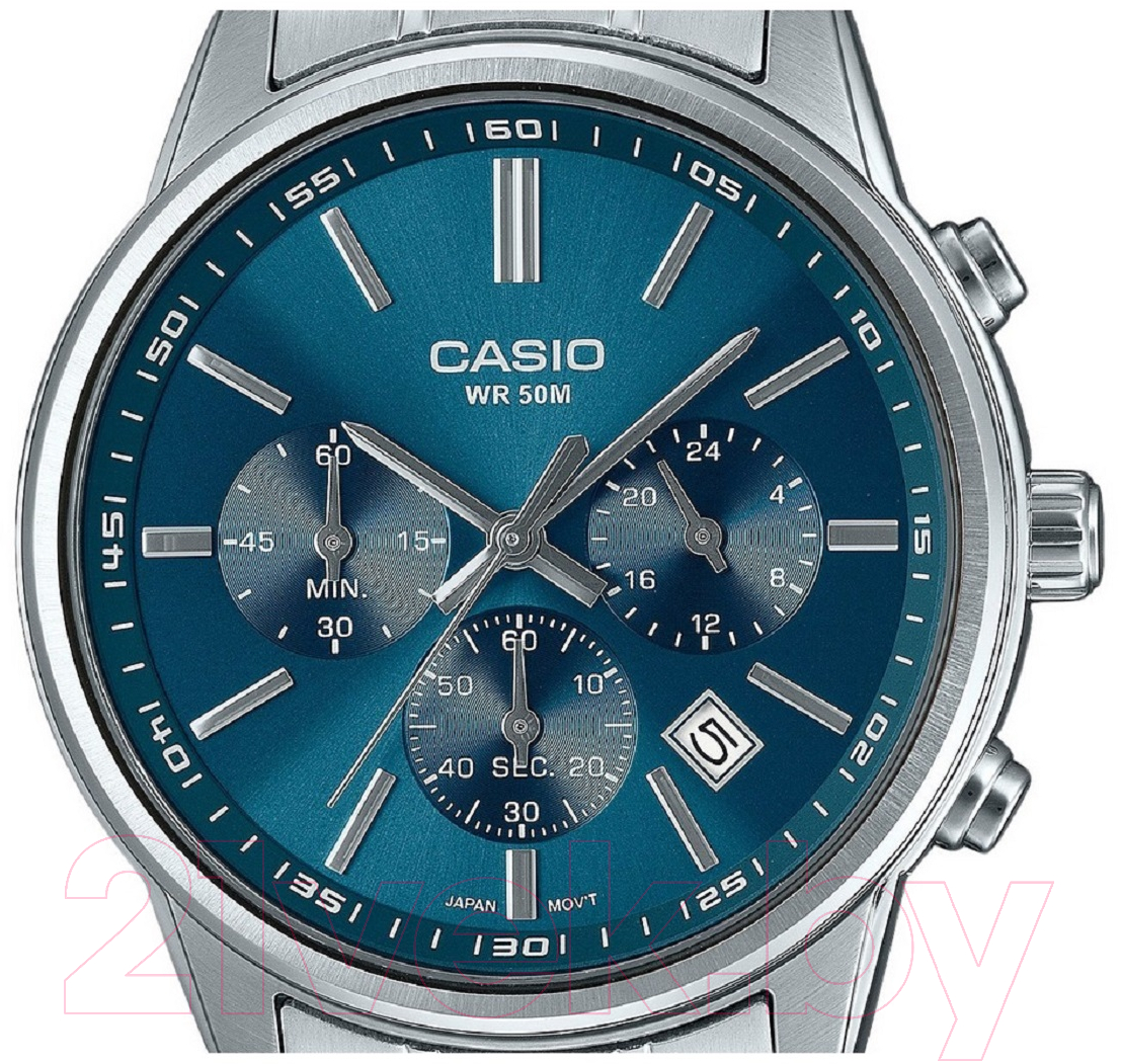 Часы наручные мужские Casio MTP-E515D-2A1 — фото 3