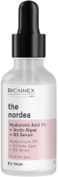 Сыворотка для лица Bionnex The Nordea Гиалуроновая кислота 2% + Арктические водоросли + B5 (30мл) - 
