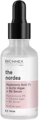 Сыворотка для лица Bionnex The Nordea Гиалуроновая кислота 2% + Арктические водоросли + B5 (30мл)