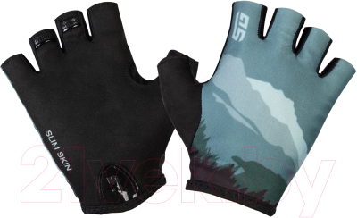 Изображение товара Велоперчатки STG Slim Skin / Х112302-S (S, зеленый)
