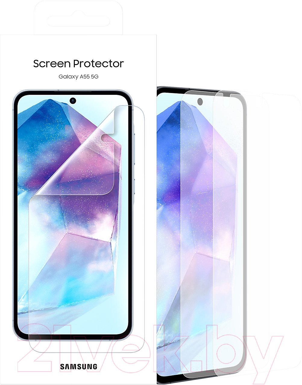 Набор защитных пленок для телефона Samsung Screen Protector для A55 / EF-UA556CTEGRU