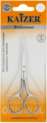 Ножницы для маникюра Kaizer 404205 (закругленные/матовые)