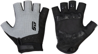 Велоперчатки STG Fit Skin / STG Х112272-XL (XL, серый/черный) - 