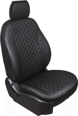 Комплект чехлов для сидений Seintex 96727 (черный, для Hyundai Elantra VII 2021–н.в.)