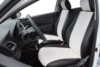 Комплект чехлов для сидений Seintex 96727 (черный, для Hyundai Elantra VII 2021–н.в.)