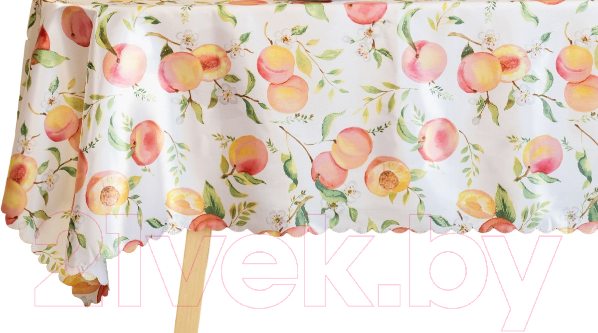 Скатерть Доляна Персики 145x300 / 10389098
