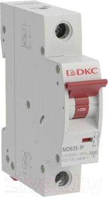 Выключатель автоматический DKC Yon Max MD63S 1P 20A B 4.5kA
