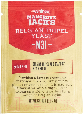 Дрожжи Mangrove Jack’s Belgian Tripel M31 (10гр)