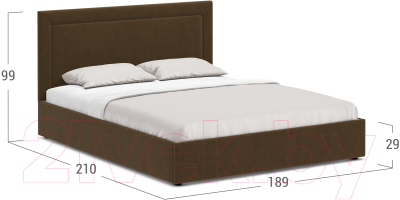 Купить Двуспальная кровать Moon Family 1258 / MF008995  