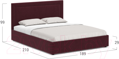 Двуспальная кровать Moon Family 1258 / MF009055