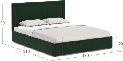 Купить Двуспальная кровать Moon Family 1258 / MF009095 в Бобруйске