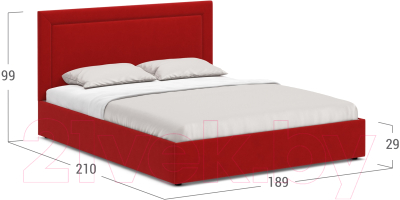 Двуспальная кровать Moon Family 1258 / MF009086