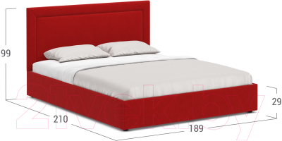 Купить Двуспальная кровать Moon Family 1258 / MF009086 в Бобруйске