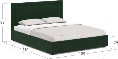 Двуспальная кровать Moon Family 1258 / MF009096