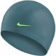Шапочка для плавания Nike Solid Silicone 93060448 (темно-бирюзовый) - 