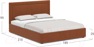 Двуспальная кровать Moon Family 1258 / MF008966