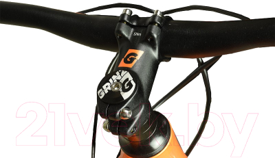Велосипед STARK Tactic 29.4 HD 2024 (20, оранжевый металлик/темно-красный металлик)