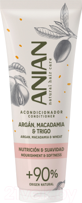 Кондиционер для волос Anian Увлажняющий с маслами аргана, ореха макадамии и пшеничным белком (250мл)