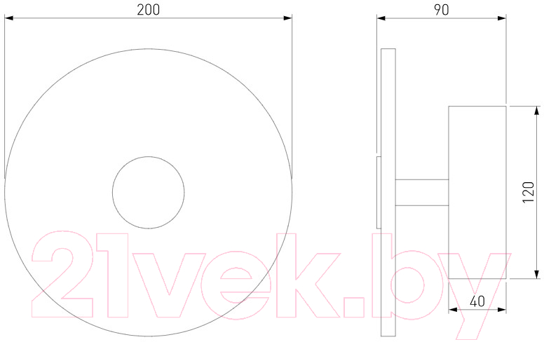 Светильник Евросвет 40340 LED