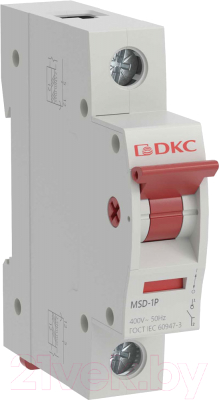 Выключатель нагрузки DKC Yon Max MSD 1P 40A 1М MSD-1P40